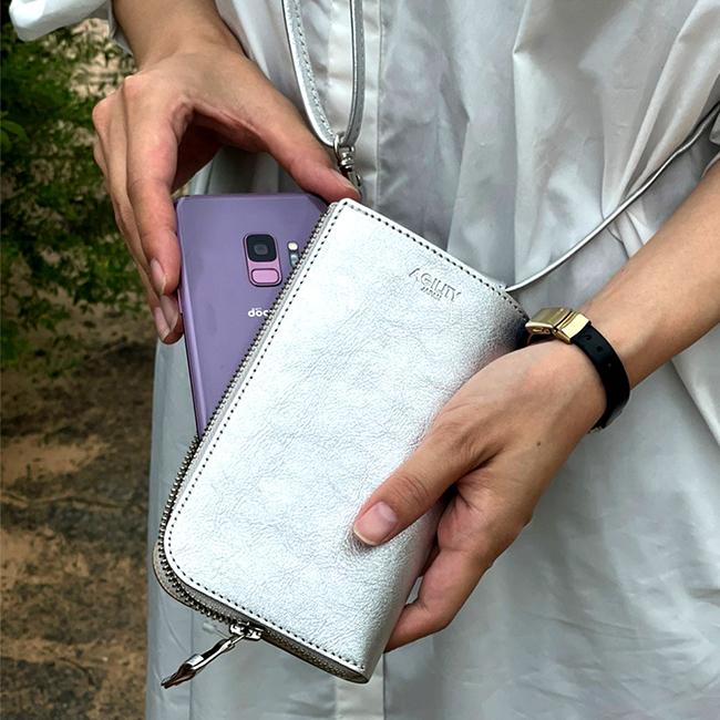 アジリティ スマホポーチ スマホショルダー ショルダーウォレット