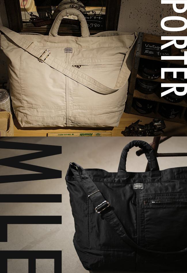 ポーター マイル 2WAYトートバッグ(L) 754-15107