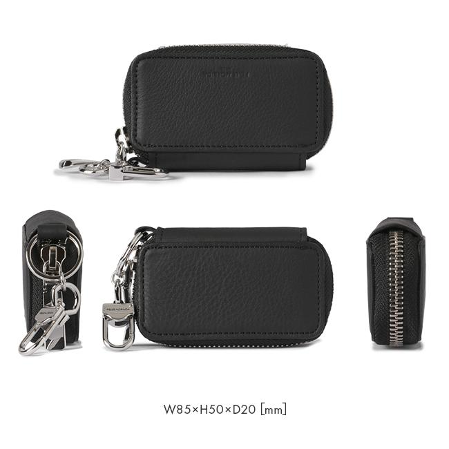 ペッレモルビダ キーケース スマートキー ラウンドファスナー PELLE