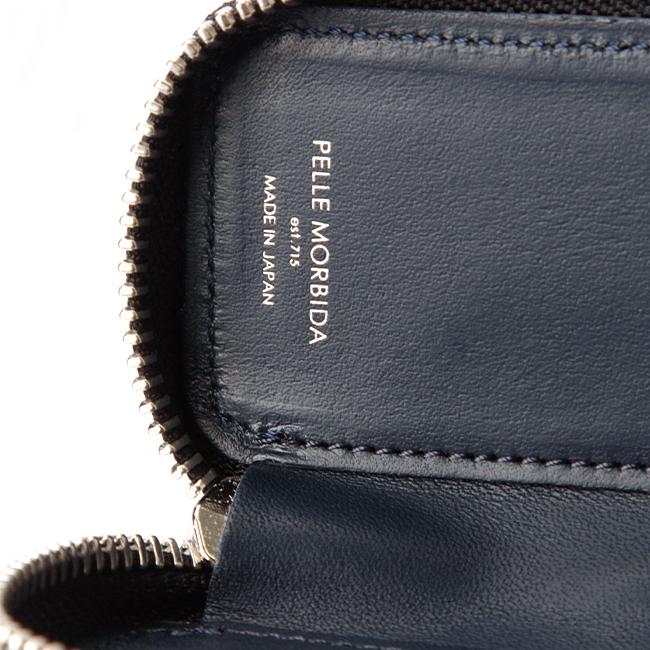ペッレモルビダ キーケース スマートキー ラウンドファスナー PELLE