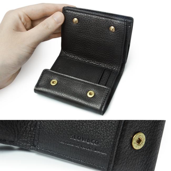 スロウ フィノ 三つ折り財布 SLOW 333s126l