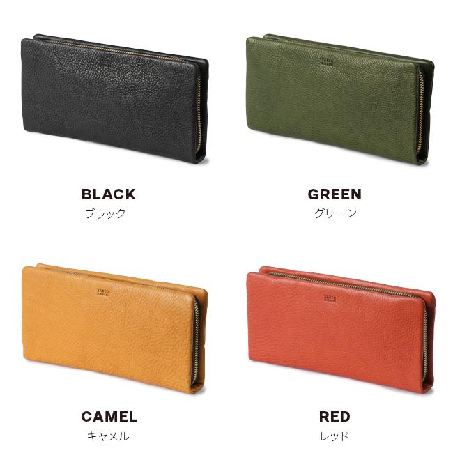 タケオキクチ 長財布 ラウンドファスナー ボックス型小銭入れ TAKEO
