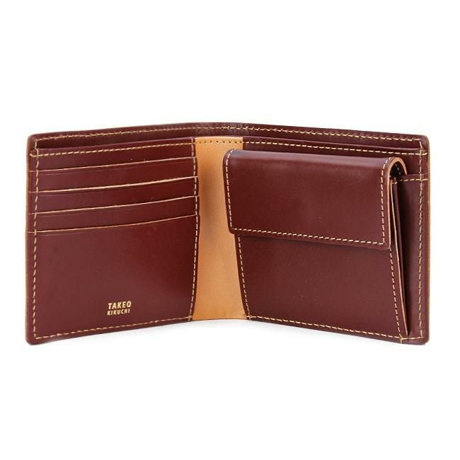 タケオキクチ サーフェイス 二つ折り財布 TAKEO KIKUCHI tk-786604