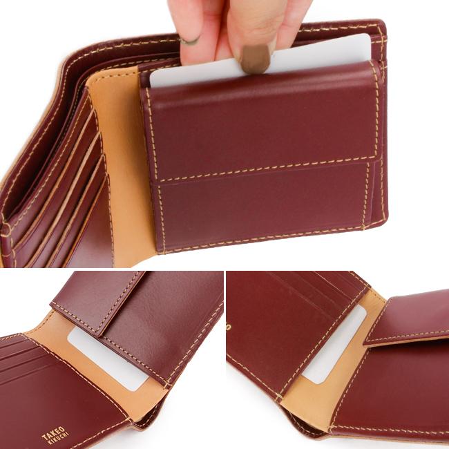 タケオキクチ サーフェイス 二つ折り財布 TAKEO KIKUCHI tk-786604