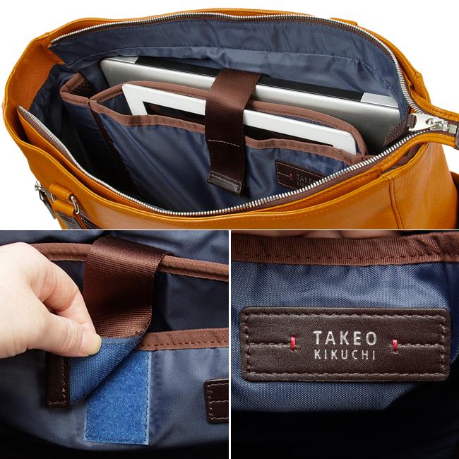 タケオキクチ レポート トートバッグ TAKEO KIKUCHI tk-712702