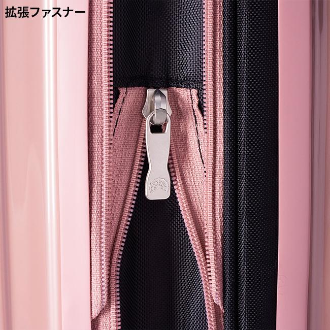 アジアラゲージ スーツケース Mサイズ 52L フロントオープン トップ