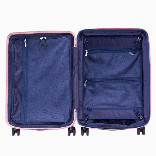 アジアラゲージ フィルパケ/トップオープン スーツケース A.L.I ali-6060tp-22w