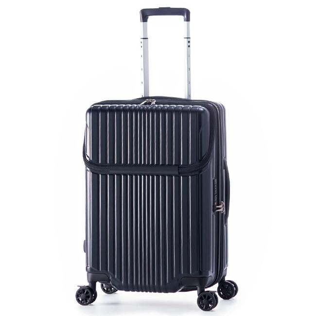 アジアラゲージ スーツケース Mサイズ 52L フロントオープン トップ