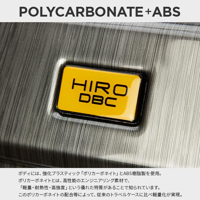 HIRODBC クロノス スーツケース  dya8168-18