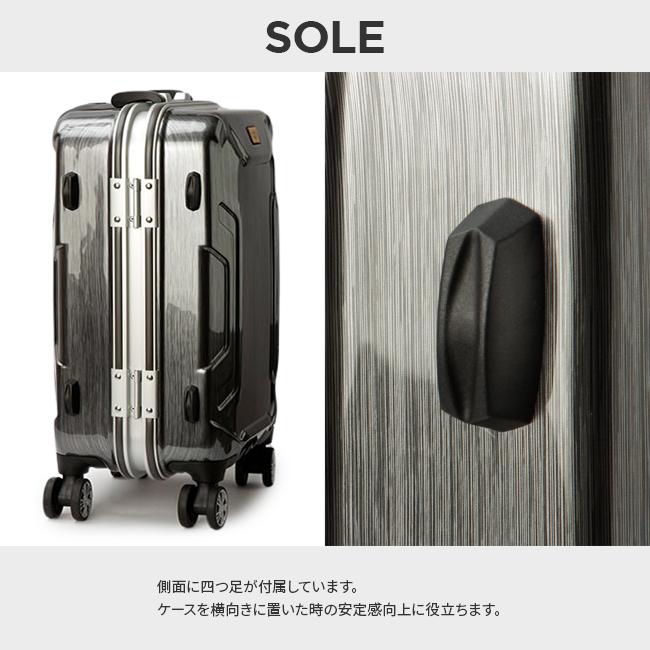 スーツケース 機内持ち込み 30L Sサイズ SS アルミフレーム イエロー