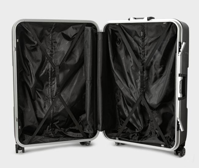 スーツケース Lサイズ LL 90L 受託無料 158cm以内 アルミフレーム