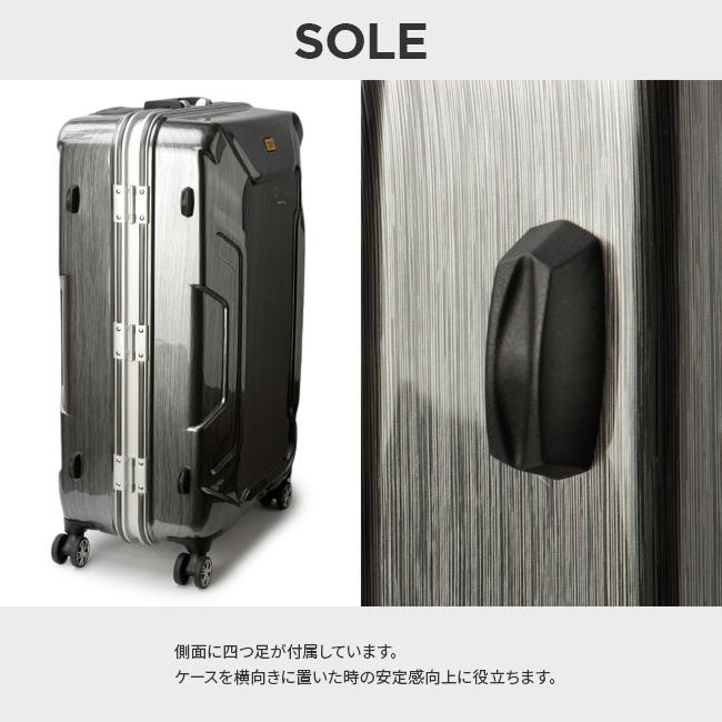 スーツケース Lサイズ LL 90L 受託無料 158cm以内 アルミフレーム