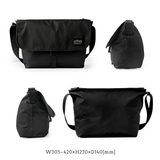 マンハッタンポーテージ ブラックレーベル コーデュラ305P メッセンジャーバッグ Manhattan Portage BLACK LABEL mp1641-305pbl