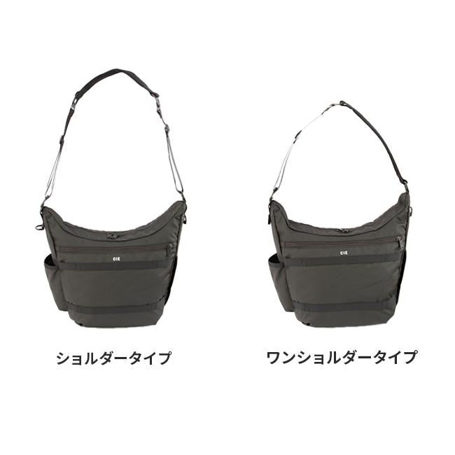 CIE GRID3 シー グリッド3 ショルダーバッグ ペットボトル 入る 三日月