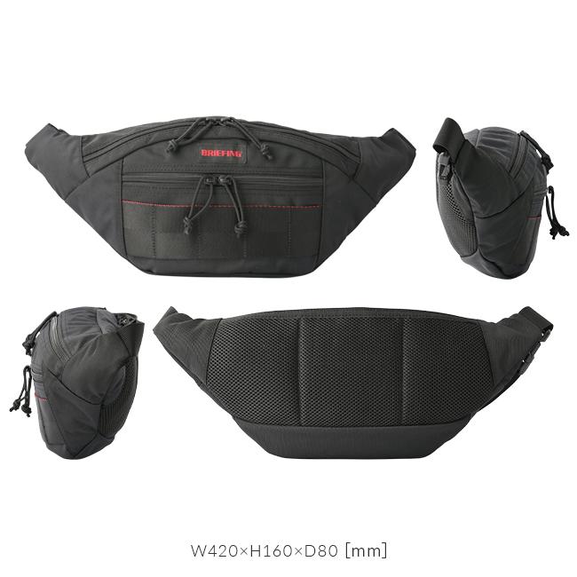 ブリーフィング モジュールウェア ウエストバッグ BRIEFING mw-slash-s