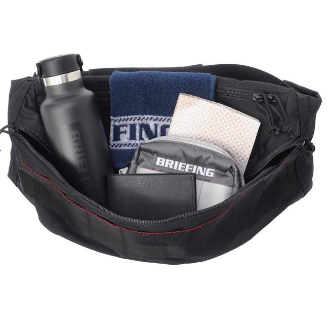 新品 ブリーフィング BRIEFING ウエストバッグ モジュールウエア ブラック ブリーフィング ボディバッグ ウエストバッグ モジュールウェア