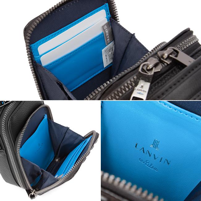 ランバンオンブルー タンブル ショルダーバッグ LANVIN en Bleu lenb-512123