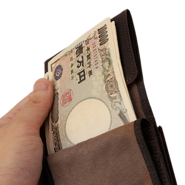 SLOW スロウ がま口財布 二つ折り財布 ミニ財布 がま口 クーズー ミニ