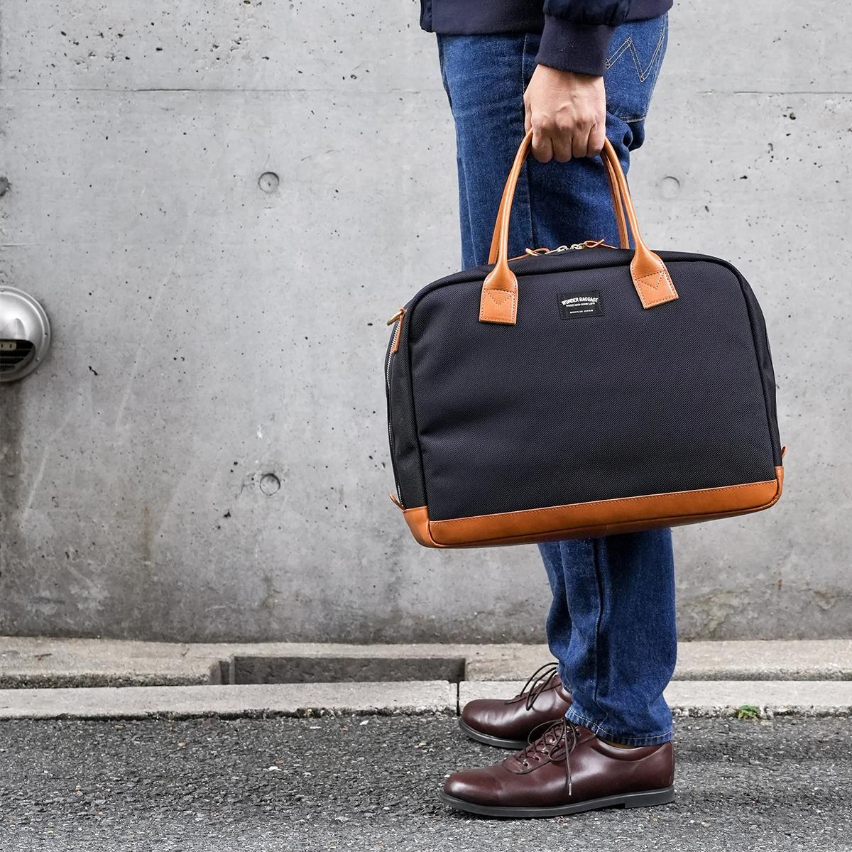 ワンダーバゲージ グッドマンズ ボストンバッグ WONDER BAGGAGE wb-g-034