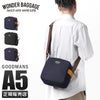 ワンダーバゲージ グッドマンズ ショルダーバッグ WONDER BAGGAGE wb-g-036