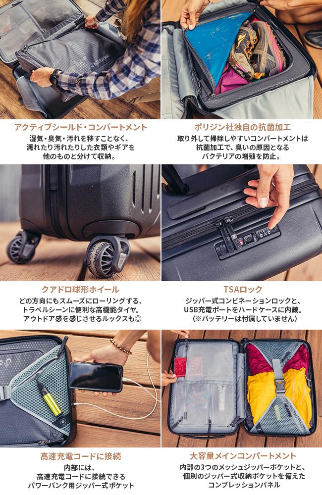 グレゴリー スーツケース Sサイズ Mサイズ 42L クアドロプロ 22 QUADRO