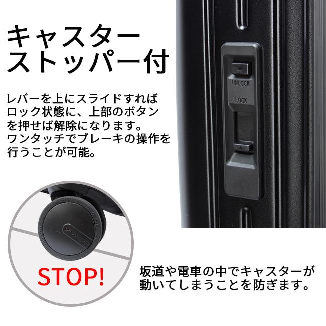 タケオキクチ シティブラック スーツケース TAKEO KIKUCHI cty006a