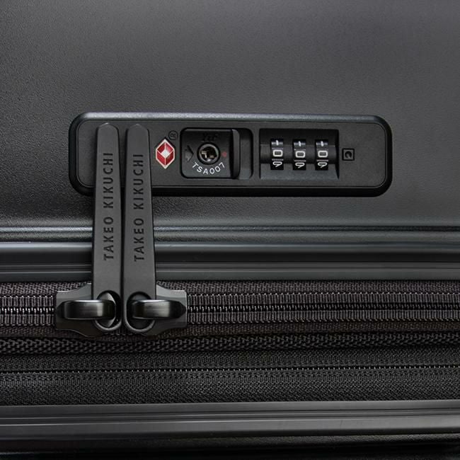 タケオキクチ シティブラック スーツケース TAKEO KIKUCHI cty006a
