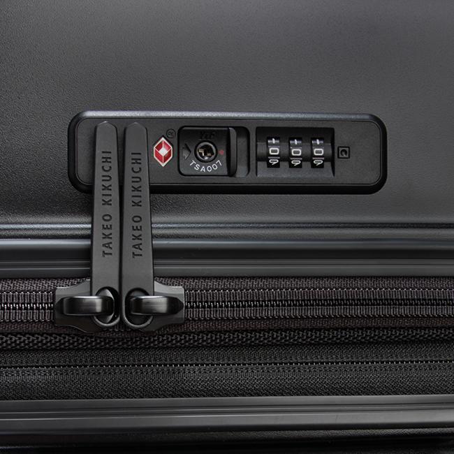 タケオキクチ シティブラック スーツケース TAKEO KIKUCHI cty006a