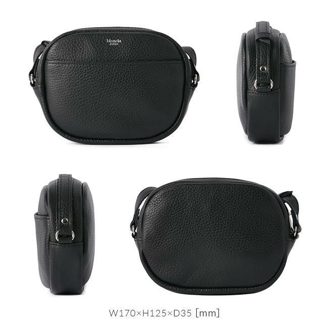 ブランクレ イタリー シュリンクレザー ショルダーバッグ blancle bc1226-ita