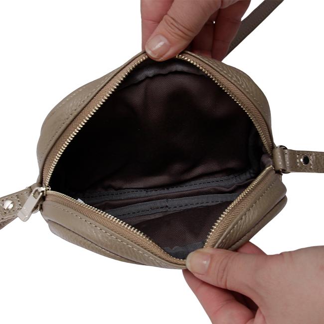 ブランクレ イタリー シュリンクレザー ショルダーバッグ blancle bc1226-ita