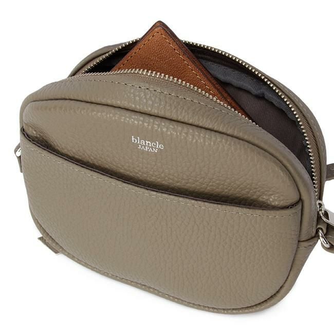 ブランクレ イタリー シュリンクレザー ショルダーバッグ blancle bc1226-ita