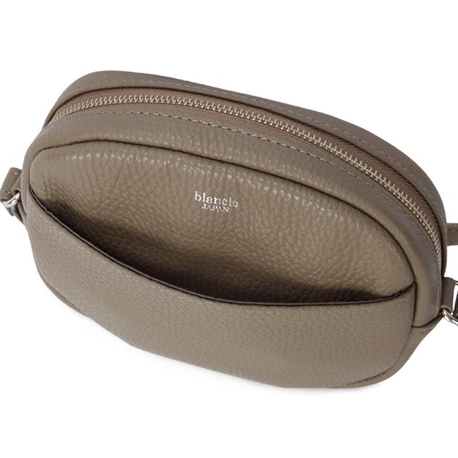 ブランクレ イタリー シュリンクレザー ショルダーバッグ blancle bc1226-ita