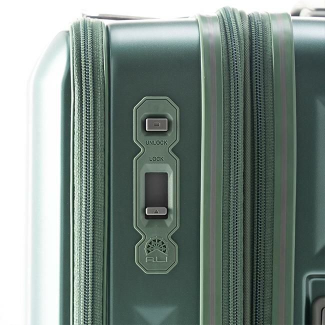 アジアラゲージ デカかるEdge/フロントオープン スーツケース A.L.I ali-077-18fw
