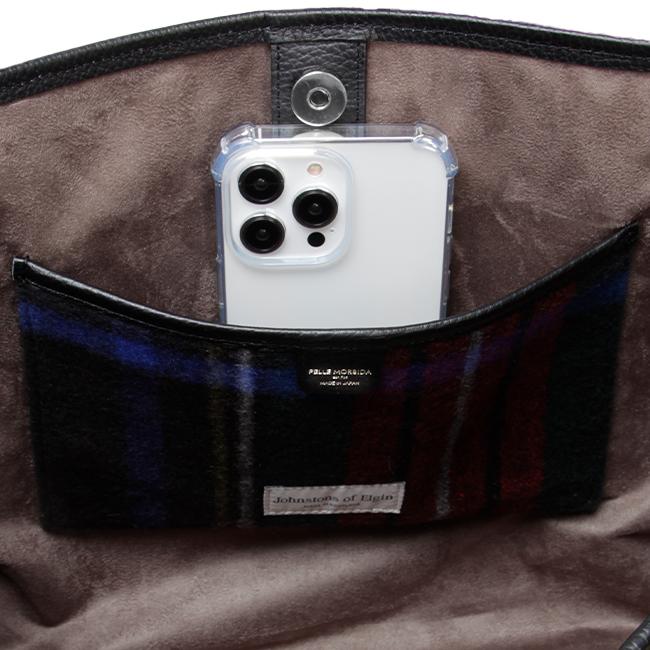 ペッレモルビダ ×ジョンストンズ オブ エルガン トートバッグ PELLE MORBIDA ject010