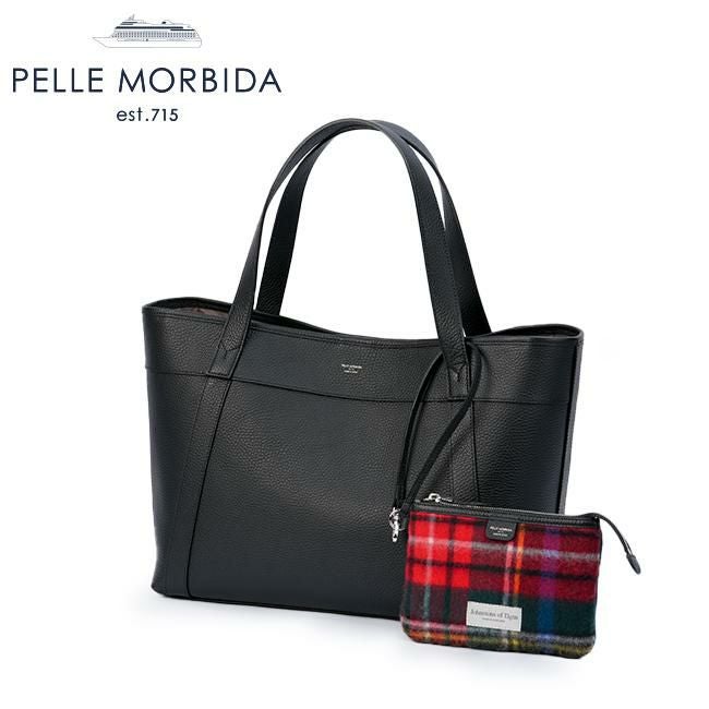 ペッレモルビダ ×ジョンストンズ オブ エルガン トートバッグ PELLE MORBIDA ject010