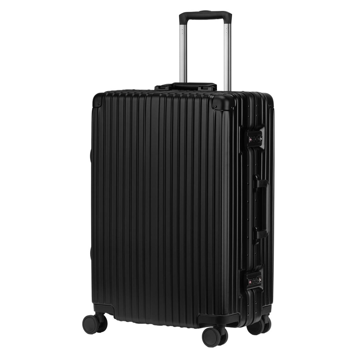 スーツケース Mサイズ 60L アルミフレーム シルバー DBCラゲージ