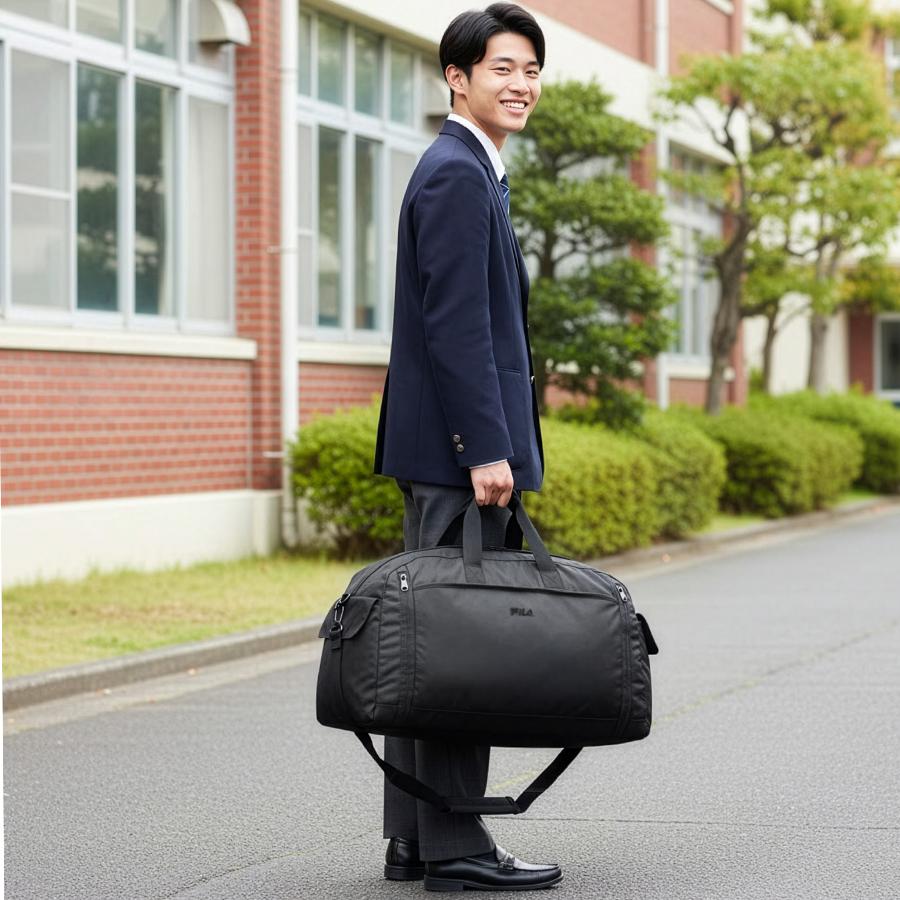 FILA フィラ ボストンバッグ 52L 60L 拡張 3泊/4泊 7837｜ONLINE STORE