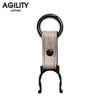 メール便選択で送料無料 アジリティ アッファ ペットボトルホルダー カラビナリング付き 本革 日本製 ブランド SGシュリンク AGILITY affa 1143