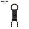 メール便選択で送料無料 アジリティ アッファ ペットボトルホルダー カラビナリング付き 本革 日本製 ブランド SGシュリンク AGILITY affa 1143