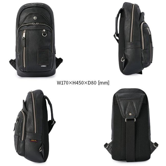 アヴィレックス スチュアート ボディバッグ AVIREX ax5001