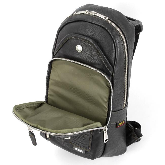 アヴィレックス スチュアート ボディバッグ AVIREX ax5001