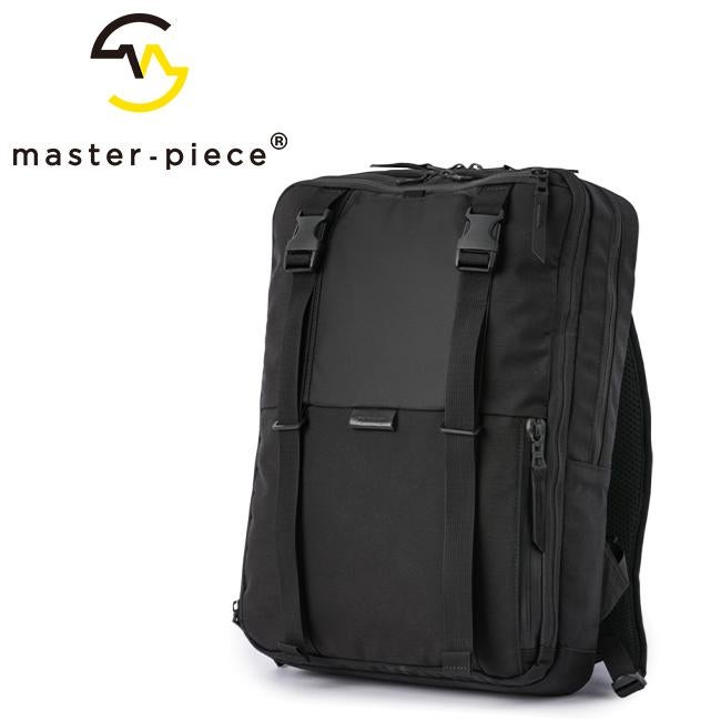 マスターピース スクアード リュック バックパック 2WAY 11L B4 上部
