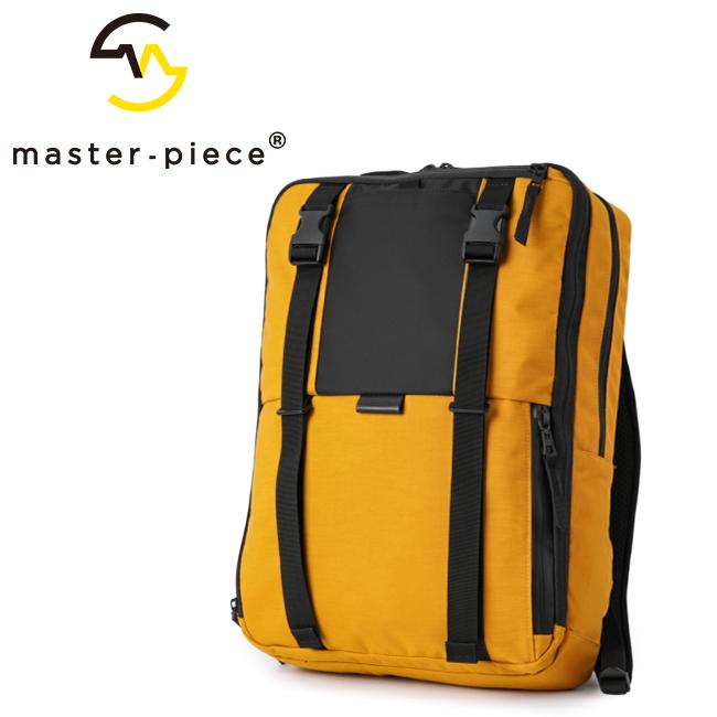 マスターピース スクアード リュック バックパック 2WAY 11L B4 上部