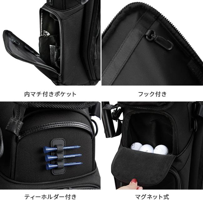 アッソブ ゴルフ キャディバッグ ゴルフバッグ スタンド 9型 5分割 47