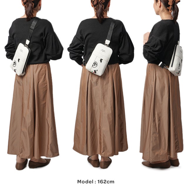 ミラミラン ボディバッグ ワンショルダーバッグ mila milan 249901