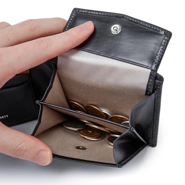 キャサリンハムネット カーフ【LTD】 二つ折り財布 KATHARINE HAMNETT LONDON khl-490-50800