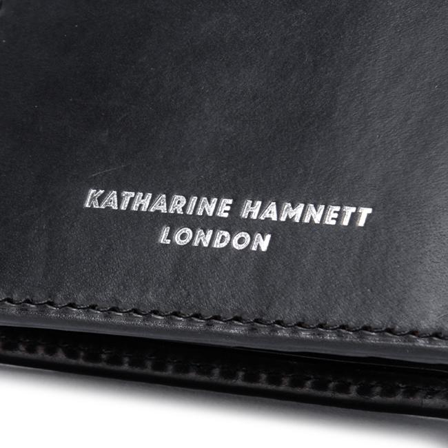 キャサリンハムネット カーフ【LTD】 二つ折り財布 KATHARINE HAMNETT LONDON khl-490-50800