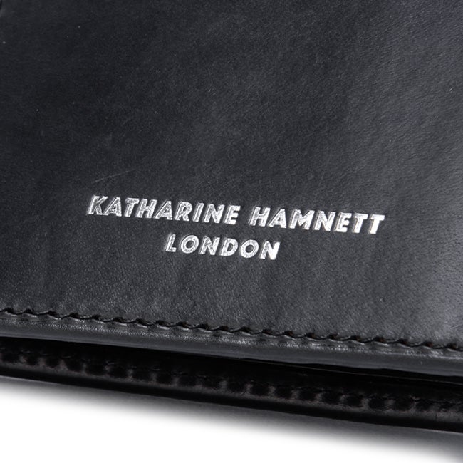 キャサリンハムネット カーフ【LTD】 二つ折り財布 KATHARINE HAMNETT LONDON khl-490-50800