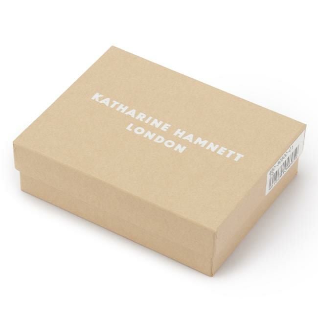 キャサリンハムネット カーフ【LTD】 二つ折り財布 KATHARINE HAMNETT LONDON khl-490-50800
