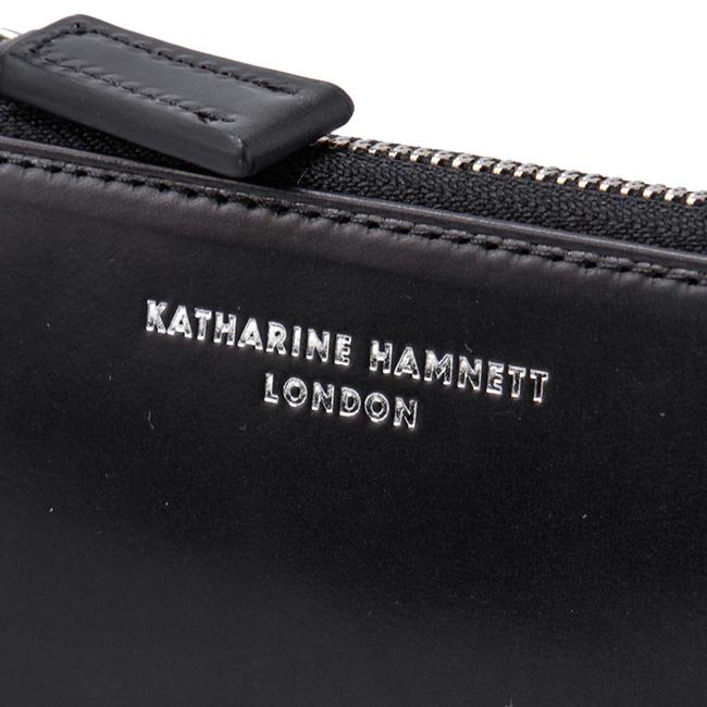 キャサリンハムネット カーフ【LTD】 二つ折り財布 KATHARINE HAMNETT LONDON khl-490-50801